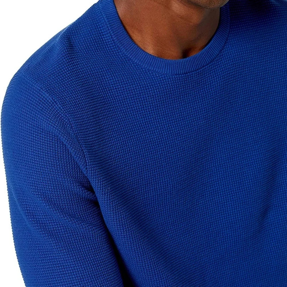 NWT! Men’s Goodthreads blue thermal sweater XS - Picture 4 of 5